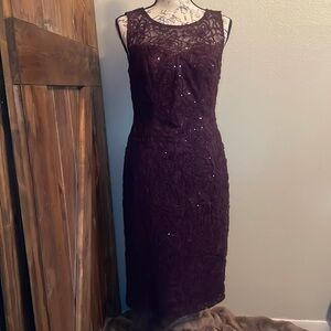 Burgundy Formal Dress